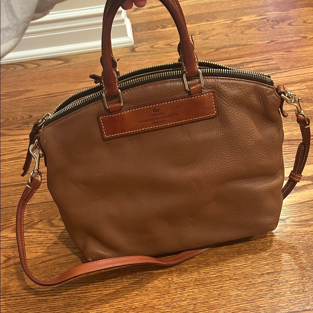 Dooney & Bourke Brown Leather Handbag
